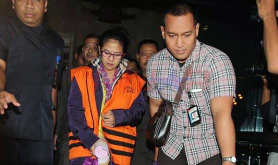Mantan Politikus Partai Demokrasi Indonesia Perjuangan (PDI-P) Damayanti Wisnu Putranti menjalani pemeriksaan KPK. 