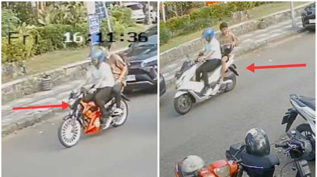 Rekaman CCTV aksi gendam di Surabaya.