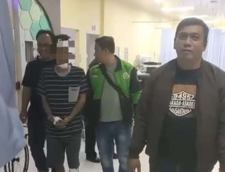 Diteriaki Anak Pemilik Rumah, Pelaku Curanmor di Krian Sidoarjo Diamankan Warga
