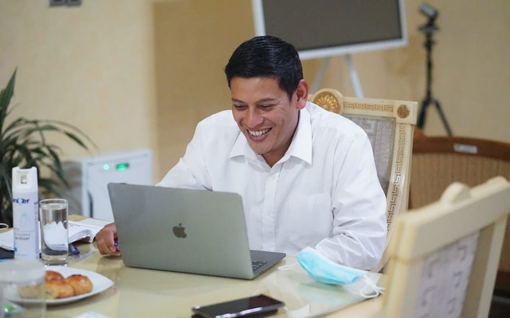 Wali Kota Kediri Abdullah Abu Bakar. 