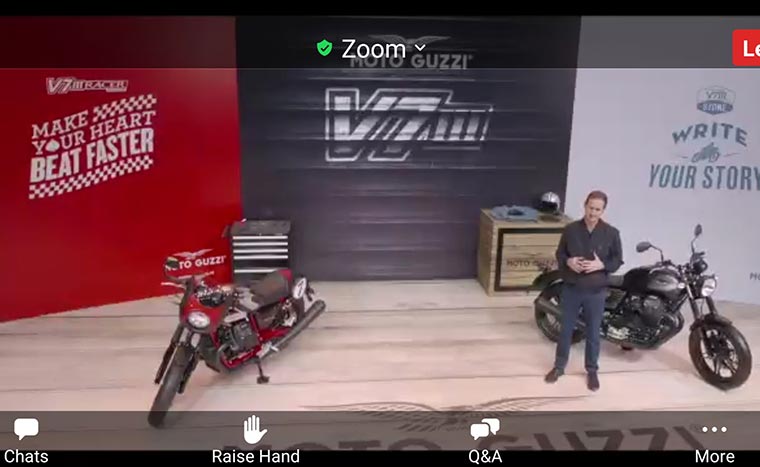 Presiden Direktur PT Piaggio Indonesia, Marco Noto La Diega. 