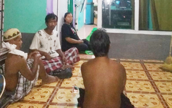 Rumah duka korban video hoax.