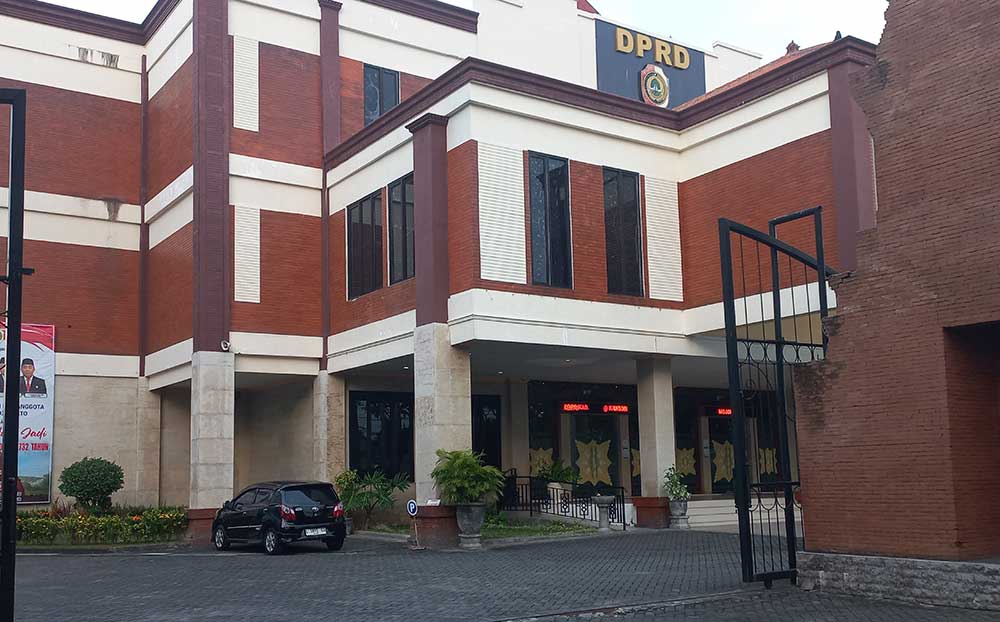 Gedung DPRD Kabupaten Mojokerto.