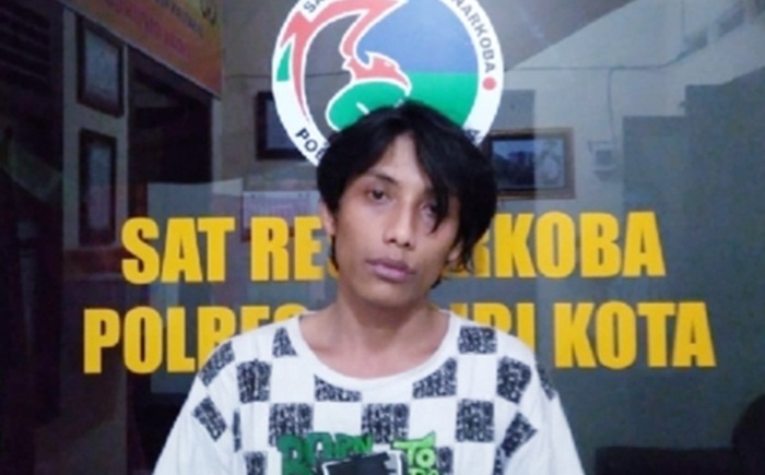 Edarkan Sabu 9,48 Gram, Warga Pare Ditangkap Polres Kediri Kota