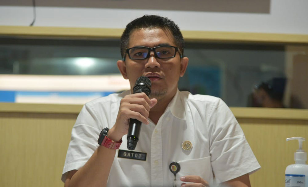 Gatot Triyono, Sekretaris Dishub Jember.