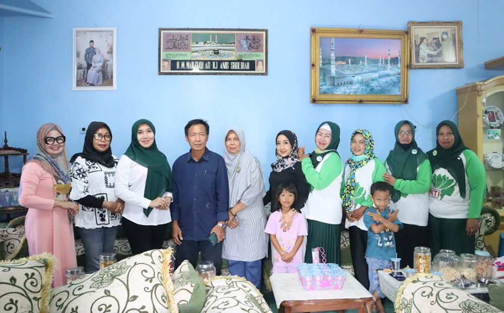 Marzuki Abdul Ghofur dan Lia Istifhama dalam sebuah kesempatan. foto: ist.