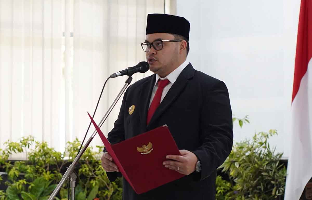 Pelantikan Pejabat di Pemkab Kediri, Mas Dhito Tekankan 2 Hal ini