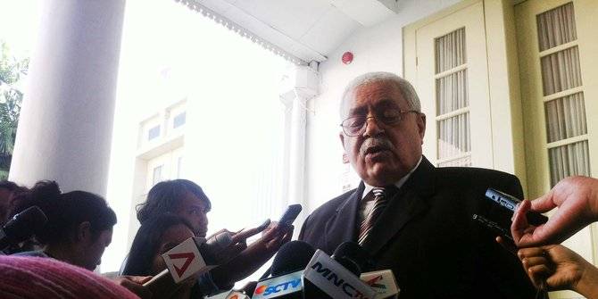 Duta Besar Otoritas Palestina untuk Indonesia Fariz N. Mehdawi. Foto: merdeka.com 