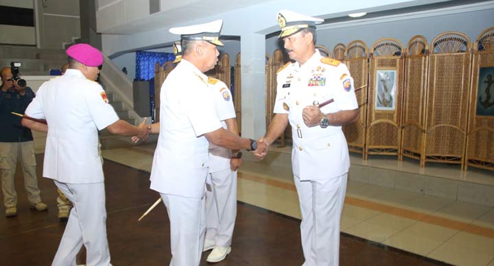 Laksda TNI Iwan Isnurwanto Jabat Dan Guskamla Koarmada II.
