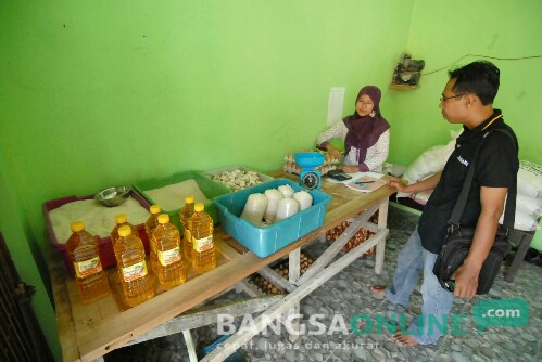 Bentuk kemitraan Bulog dan masyarakat dengan Rumah Pangan Kita. foto: rony s/ bangsaonline