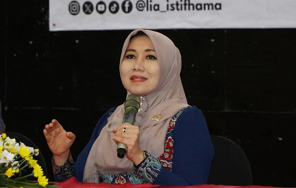 Lia Istifhama, Anggota DPD RI.