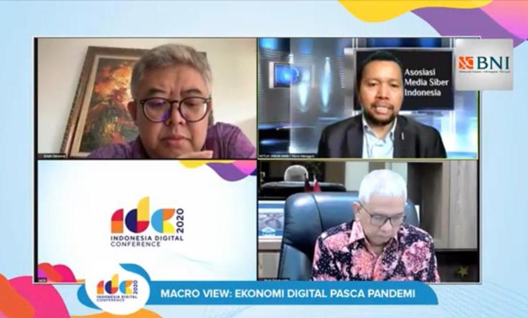 Indonesia Digital Conference 2020: AMSI Berkepentingan Menjaga Kualitas Jurnalistik