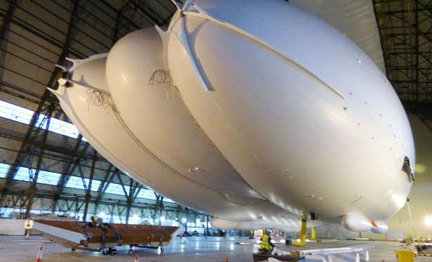 Tampilan Airlander 10. foto: mirror.co.uk