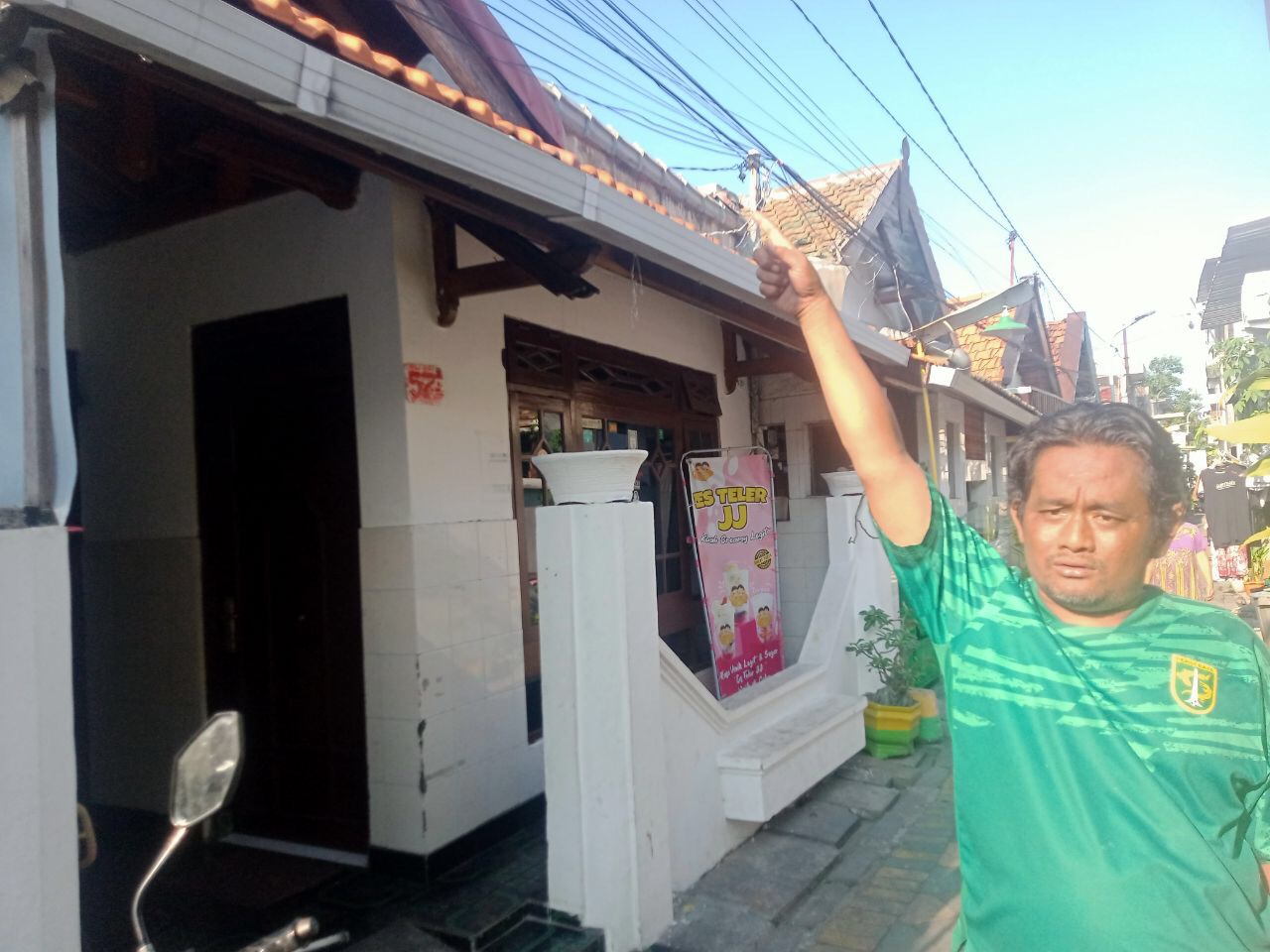 Lokasi rumah Ludfi atau TKP pencurian di Jl. Karangmenjangan Gg. 1A