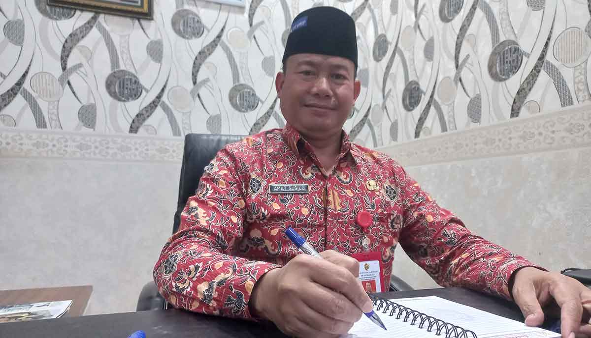 Kepala BKPSDM Kabupaten Mojokerto, Amat Susilo.
