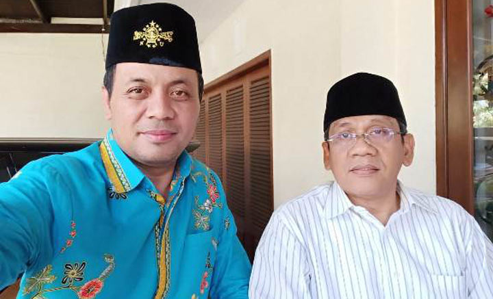 Firman Syah Ali dan KH RPA Mujajid Anshori. foto: istimewa