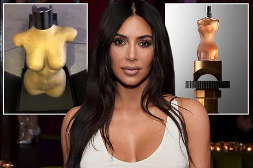 Luncurkan Parfum dengan Botol Eksotik, Kim Kardashian Promo Telanjang