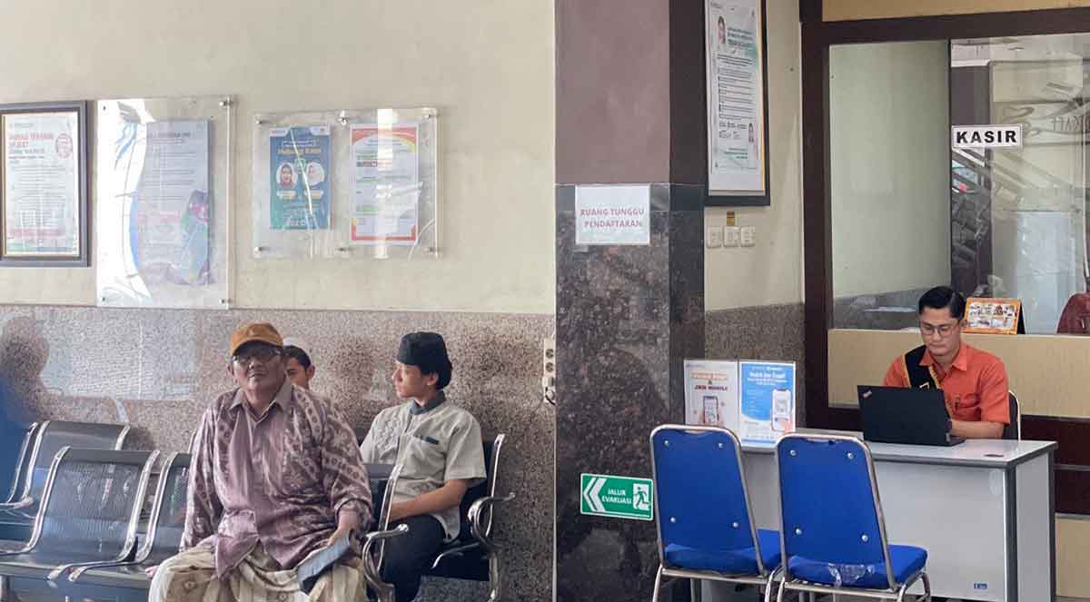 Pelayanan informasi BPJS Kesehatan.