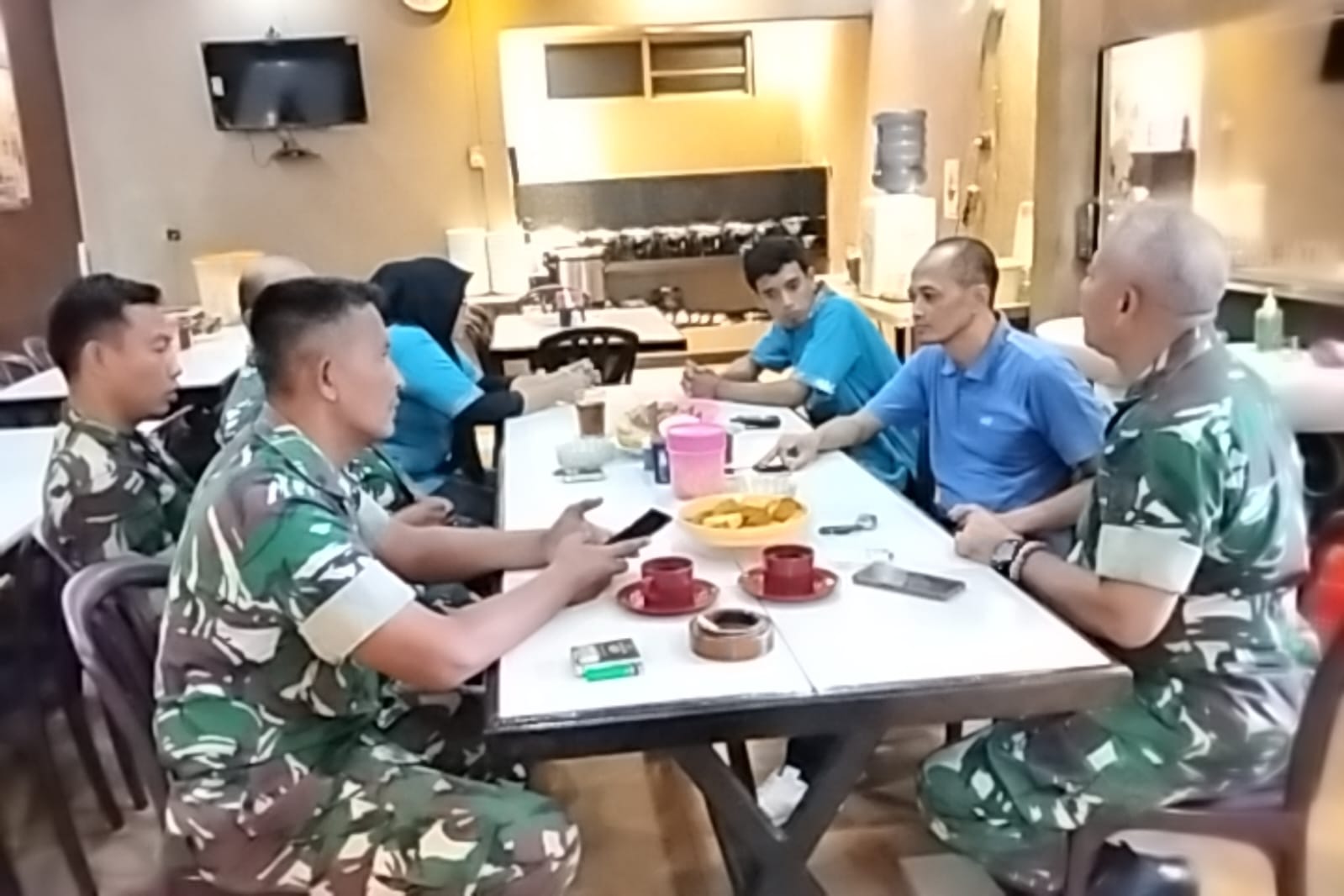 Sosialisasi yang dilakukan Kodim 0805 Ngawi beserta Koramil jajarannya