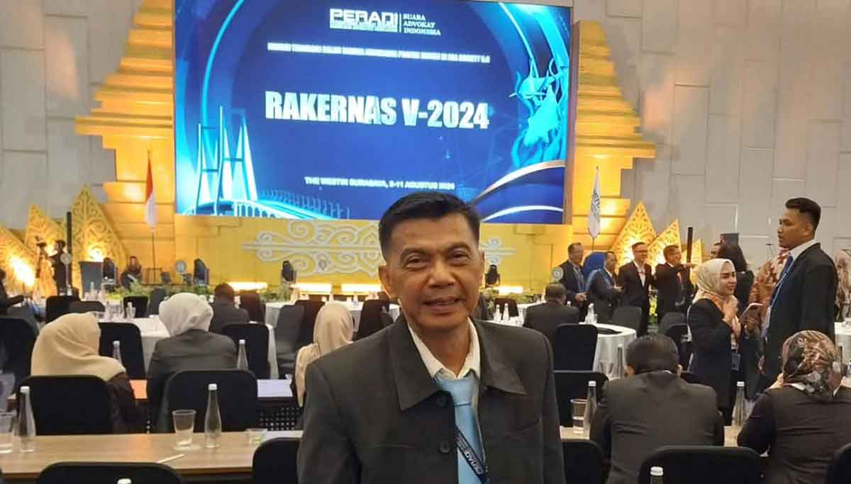 Kuasa hukum seorang staf Kecamatan Wonorejo, Kabupaten Pasuruan, Erwin Indra Prasetya.