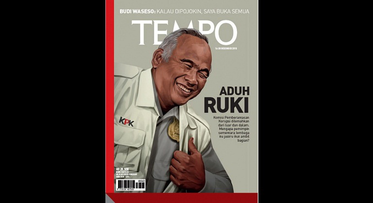 Cover majalah Tempo edisi 14-20 Desember.