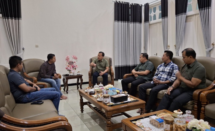 Kunjungan Kalapas Madiun di Rumah Dinas Wakil Wali Kota Madiun