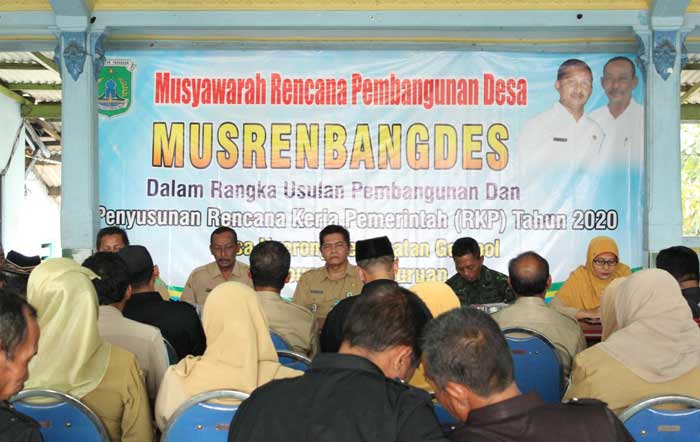 Musrenbangdes Ngerong, Kecamatan Gempol.