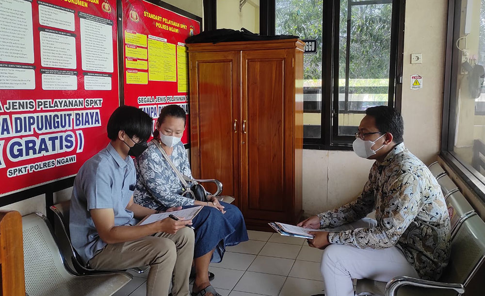STKIP Modern Lakukan Survei Kepuasan Pelayanan Polres Ngawi, ini Hasilnya