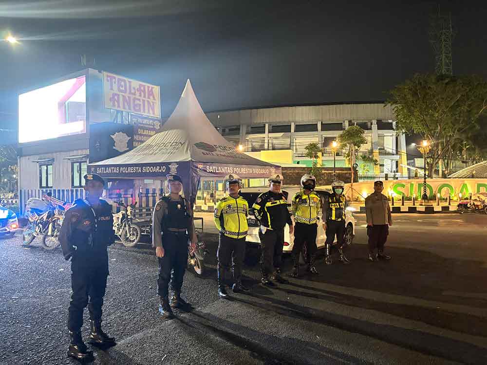 Operasi Pekat Semeru 2025, Polisi Sidoarjo Gelar Patroli Cegah Aksi Premanisme hingga Balap Liar