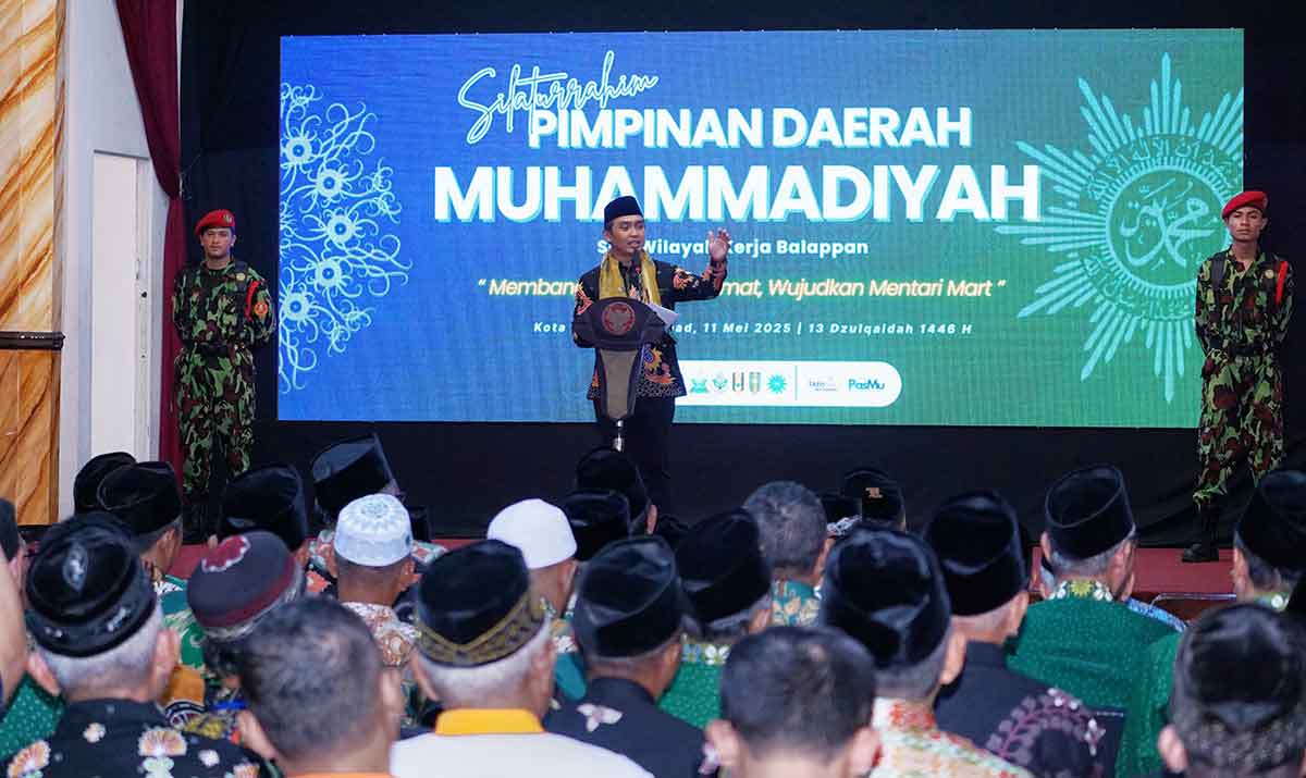 Wali Kota Pasuruan saat memberi sambutan.