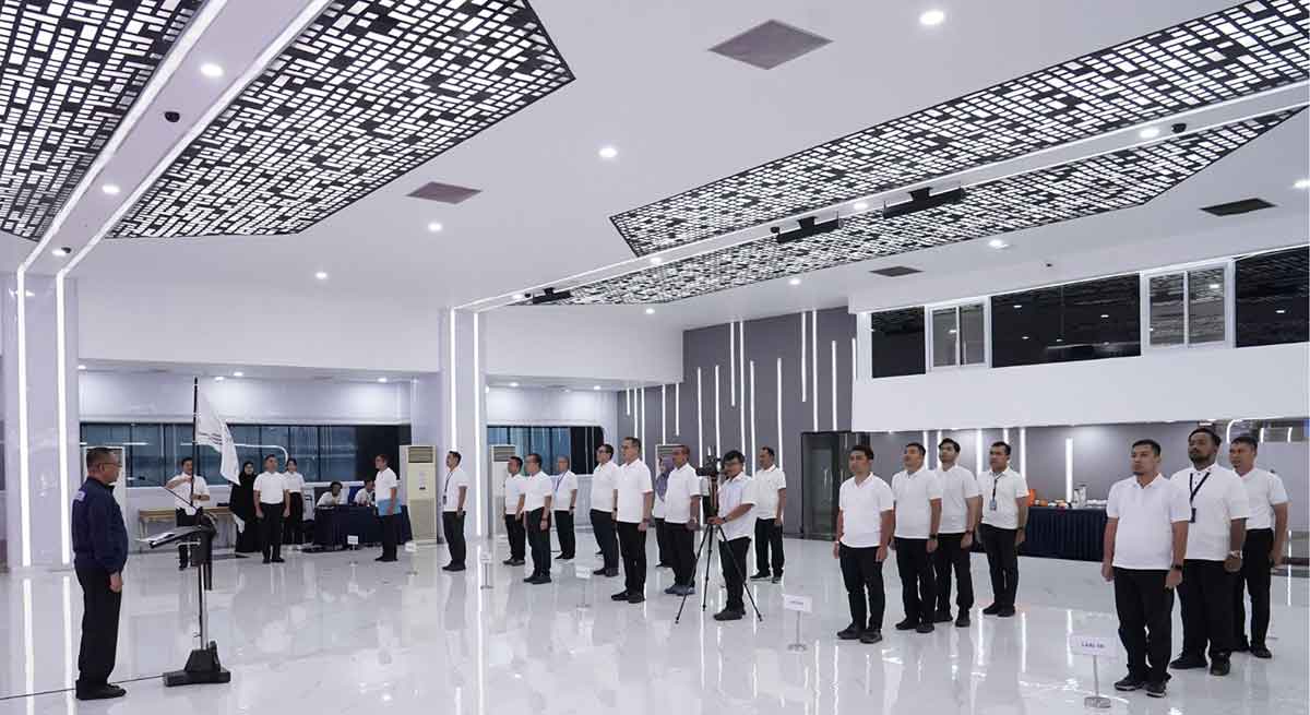 Pelepasan kontingen yang berlangsung di Aula Prona, Kantor Kementerian ATR/BPN, Jakarta.