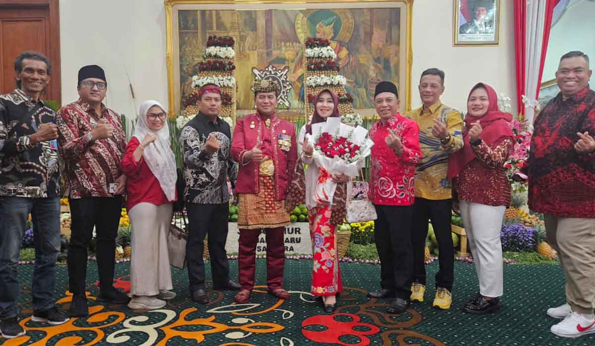 Anggota DPD RI dari Jawa Timur, Lia Istifhama atau yang akrab disapa Ning Lia, saat perayaan HUT ke-80 RI.