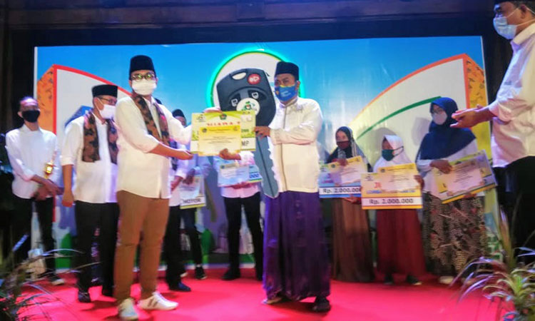 Resepsi Hari Jadi Kabupaten Pamekasan ke-490 di Mandhapa Agung Ronggosukowati. (foto: ist)