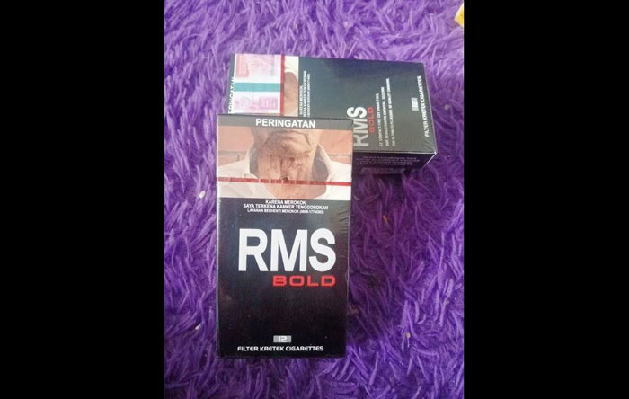 Kemasan rokok yang diproduksi oleh PT RMS Pasuruan.