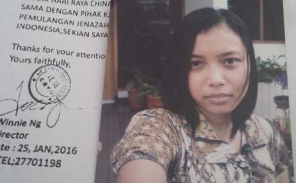 SEMASA HIDUP: Eka Suryani. foto: bjt