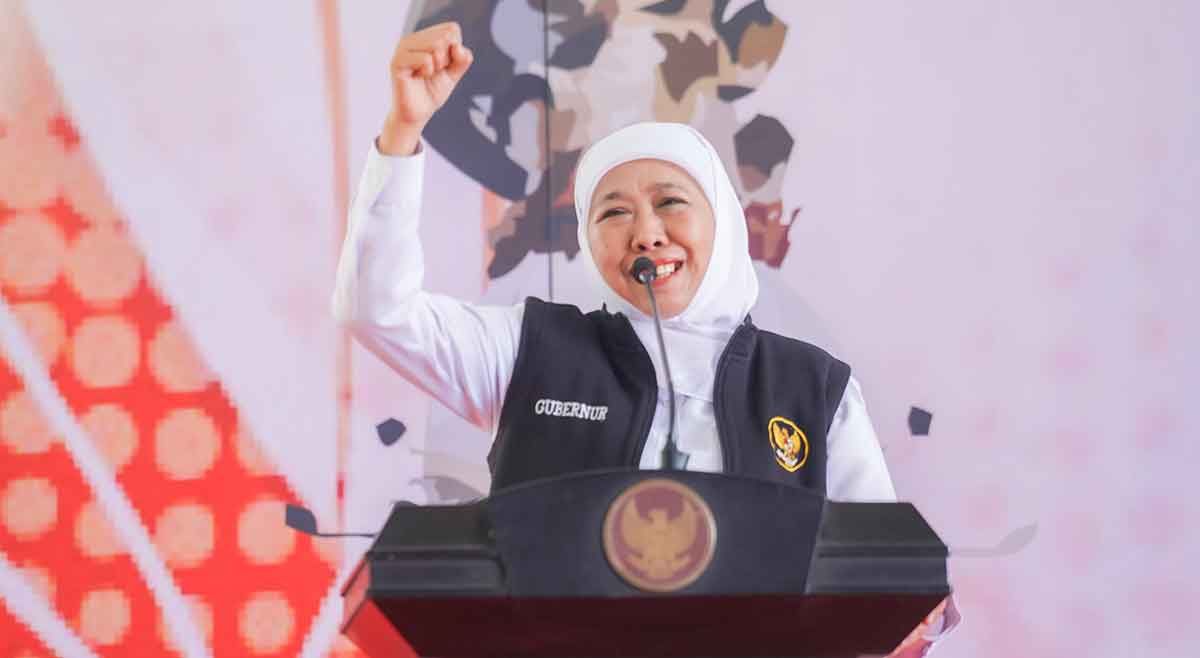 Gubernur Jawa Timur, Khofifah Indar Parawansa.