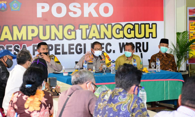 Bentuk Kampung Tangguh di Empat Kecamatan, Desa Harus Sediakan Ruang Isolasi