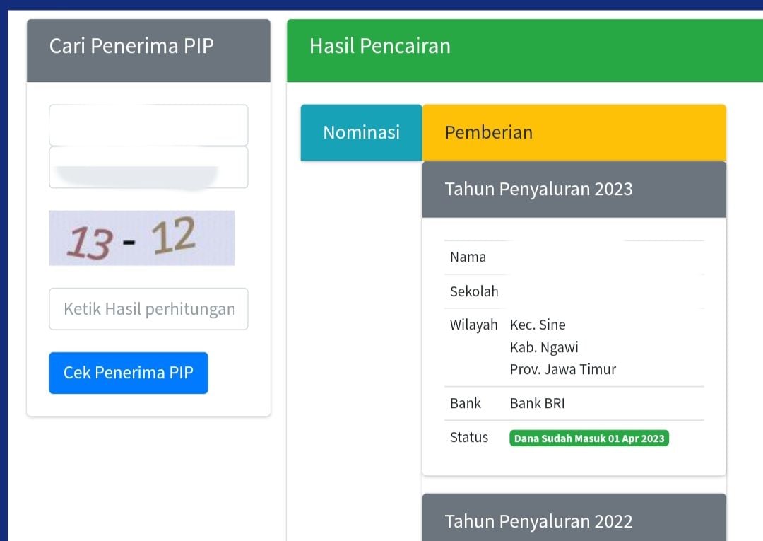 BLT 1 juta