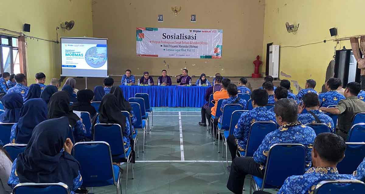 Pembukaan sosialisasi program unggulan Pemkot Kediri di Kelurahan Banjaran. Foto: Ist