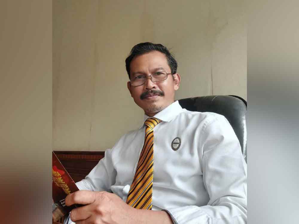 Direktur YLBH Fajar Trilaksana sekaligus Wakil Ketua DPD Golkar Gresik bidang hukum, Andi Fajar Yulianto.