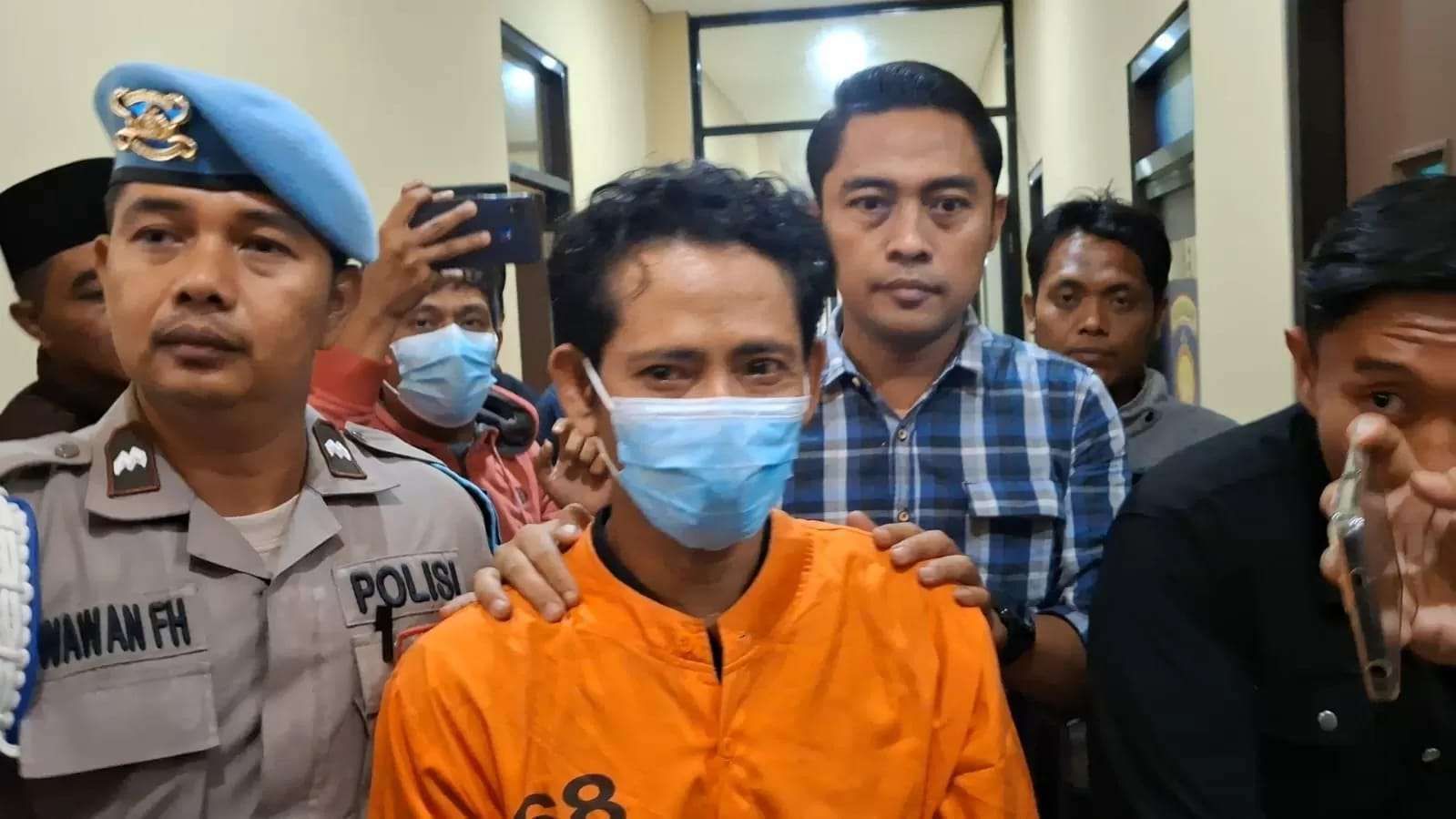 Bambang Eko Iswanto saat berada di PN Sumenep