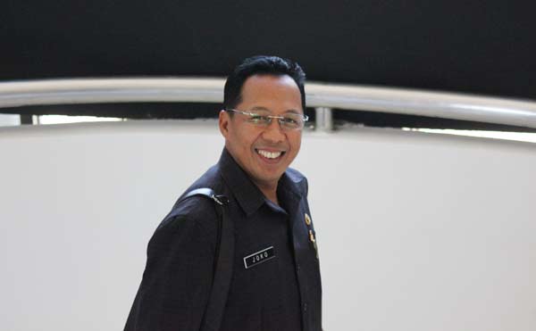 Kepala BPBD Tuban, Joko Ludiono. (foto: suwandi/BANGSAONLINE)