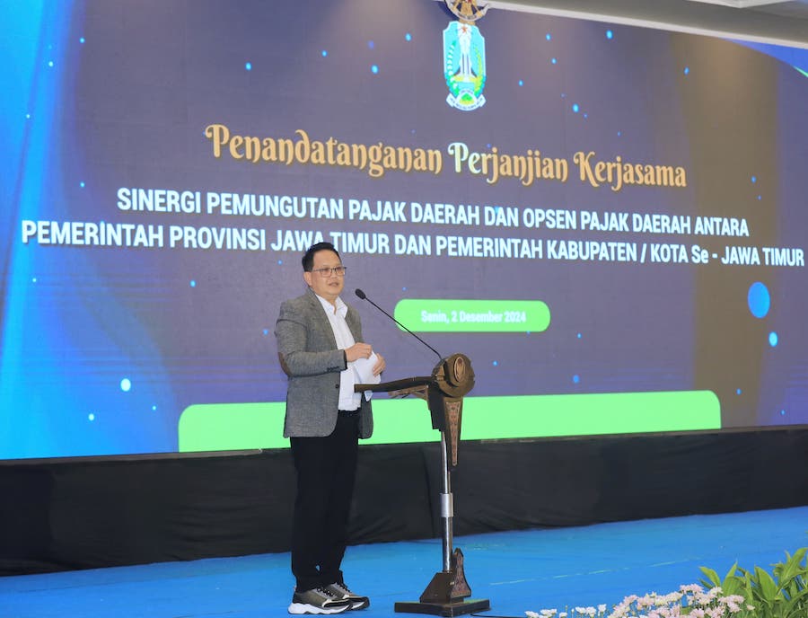 Optimalisasi PAD, Pemprov dan Pemkab/Kota se-Jatim Kerjasama Sinergi Pungutan Pajak Daerah dan Opsen