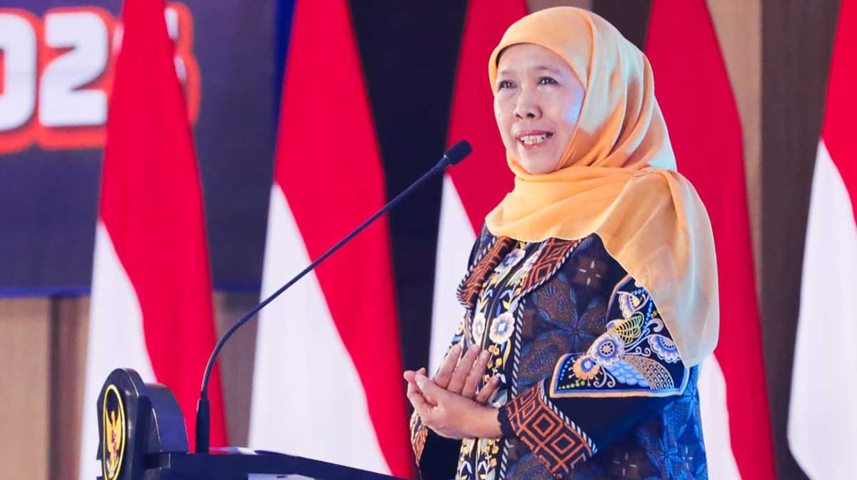 Gubernur Jawa Timur, Khofifah Indar Parawansa.