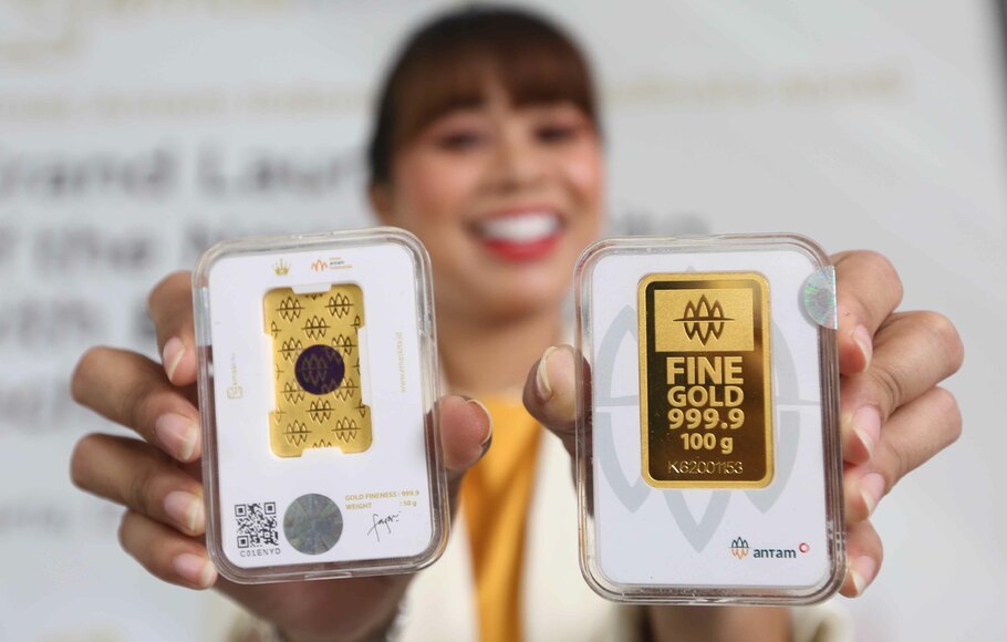Update Harga Emas Antam Hari Ini. Foto: Ist