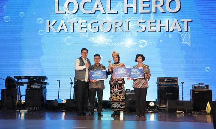 Para pemenang Local Hero Kategori Sehat.