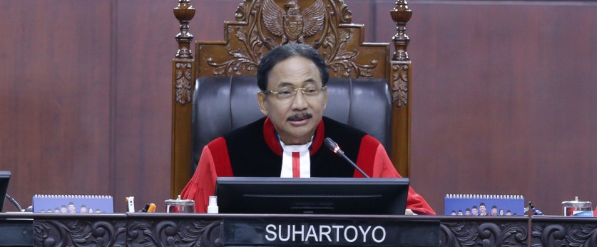 Suhartoyo. Foto: Humas MKRI.