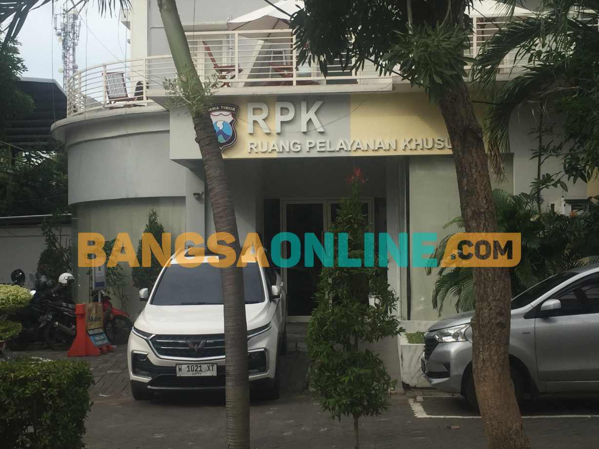 Gedung Unit PPA Polrestabes Surabaya.Foto: Rusmiyanto/BANGSAONLINE