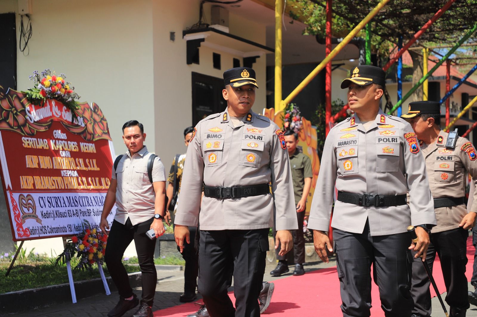 Dari Kepolisian Kediri Kota, AKBP Bramastyo Priaji Resmi Jabat Kapolres Kediri