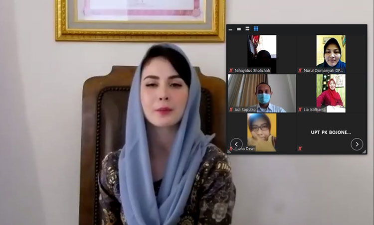 Diikuti Hingga Aceh dan Maros, Webinar PT HKTI dengan Disperindag Jatim Sukses Gaet Arumi Bachsin